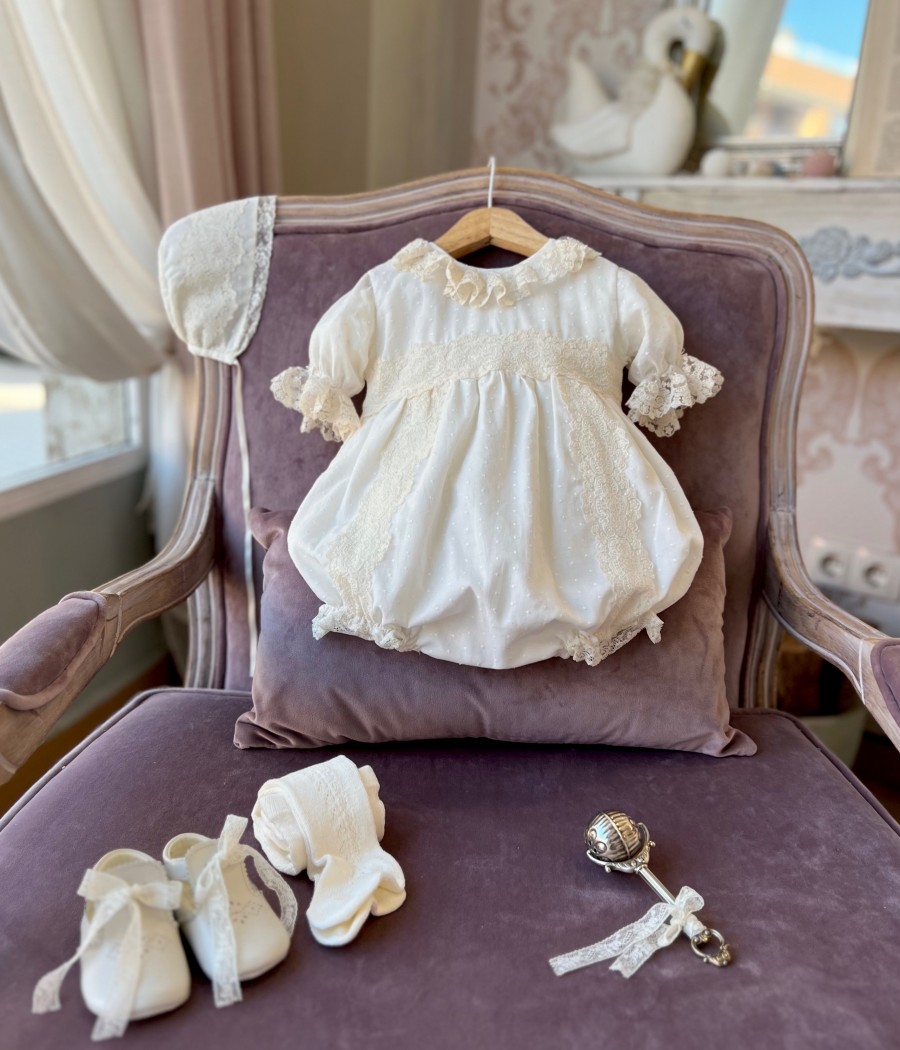 Baptism Romper Limoges
